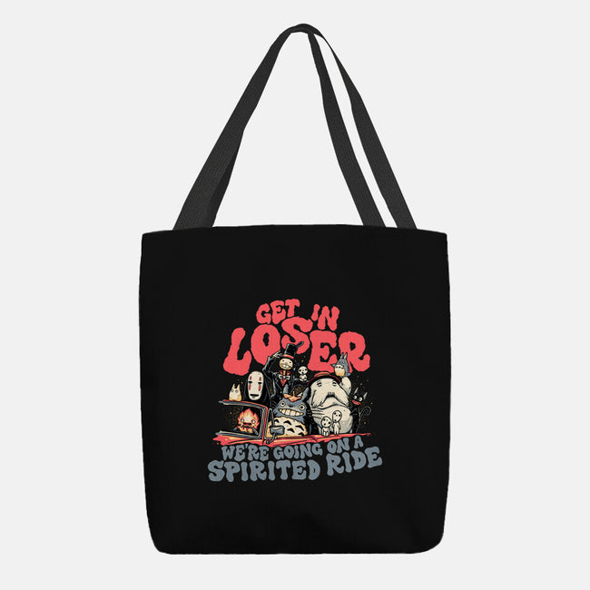 Spirited Ride-none basic tote bag-momma_gorilla