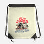 Spirited Ride-none drawstring bag-momma_gorilla