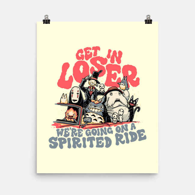 Spirited Ride-none matte poster-momma_gorilla