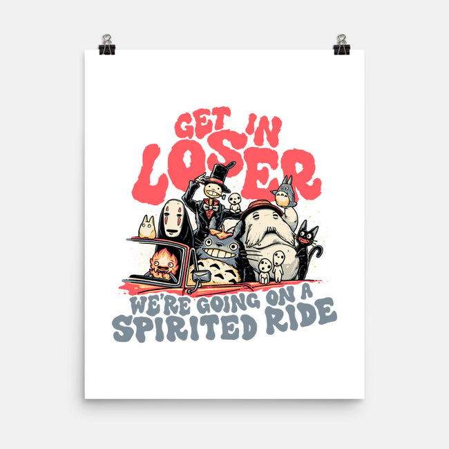 Spirited Ride-none matte poster-momma_gorilla