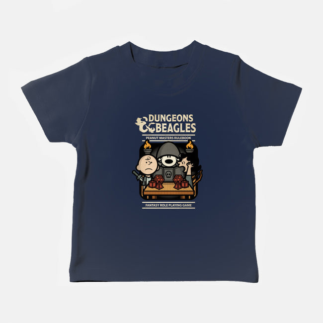 Dungeons and Beagles-baby basic tee-jrberger