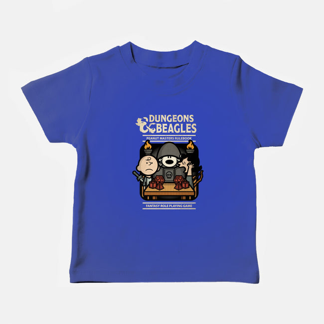 Dungeons and Beagles-baby basic tee-jrberger