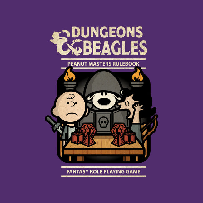 Dungeons and Beagles-womens off shoulder tee-jrberger