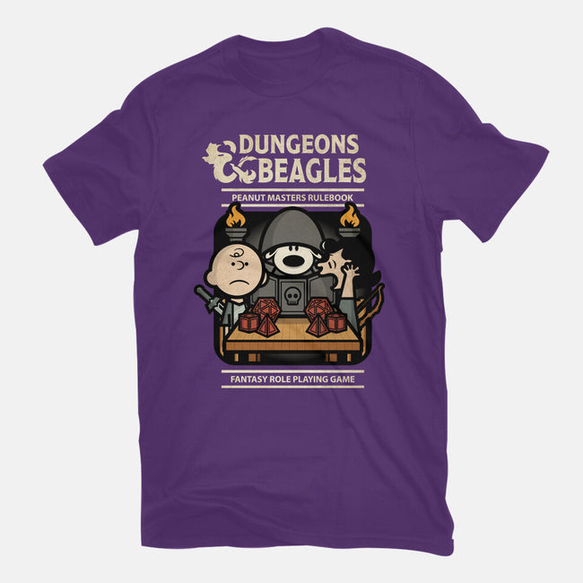Dungeons and Beagles-womens basic tee-jrberger