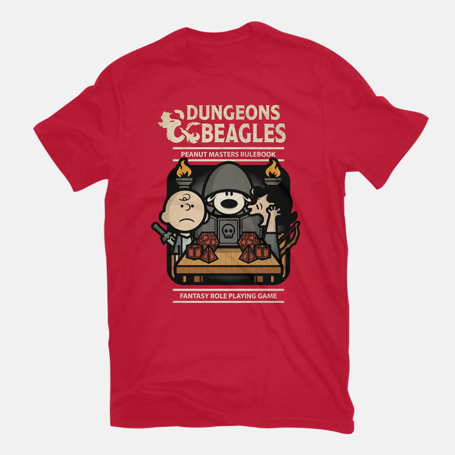 Dungeons and Beagles-womens basic tee-jrberger