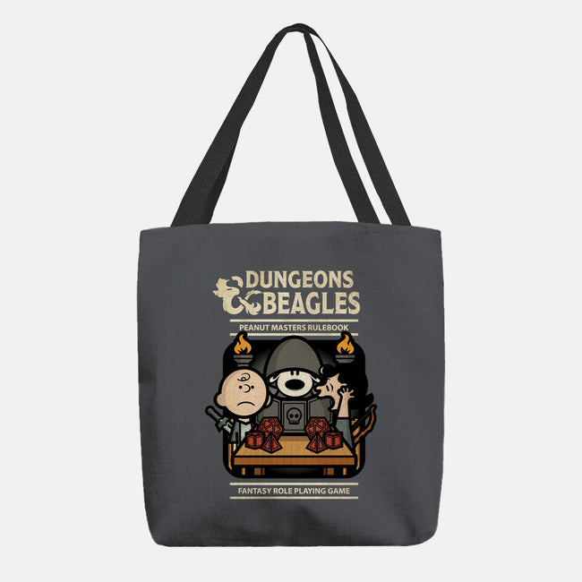 Dungeons and Beagles-none basic tote bag-jrberger