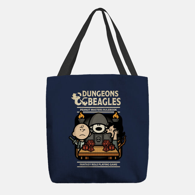 Dungeons and Beagles-none basic tote bag-jrberger