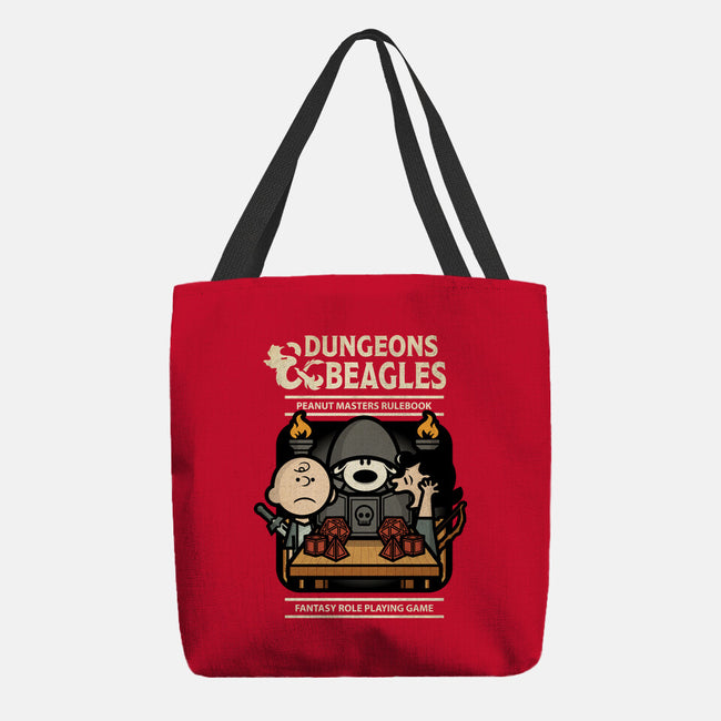 Dungeons and Beagles-none basic tote bag-jrberger