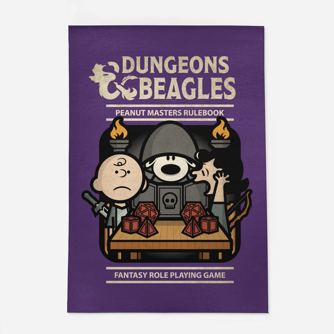 Dungeons and Beagles-none indoor rug-jrberger