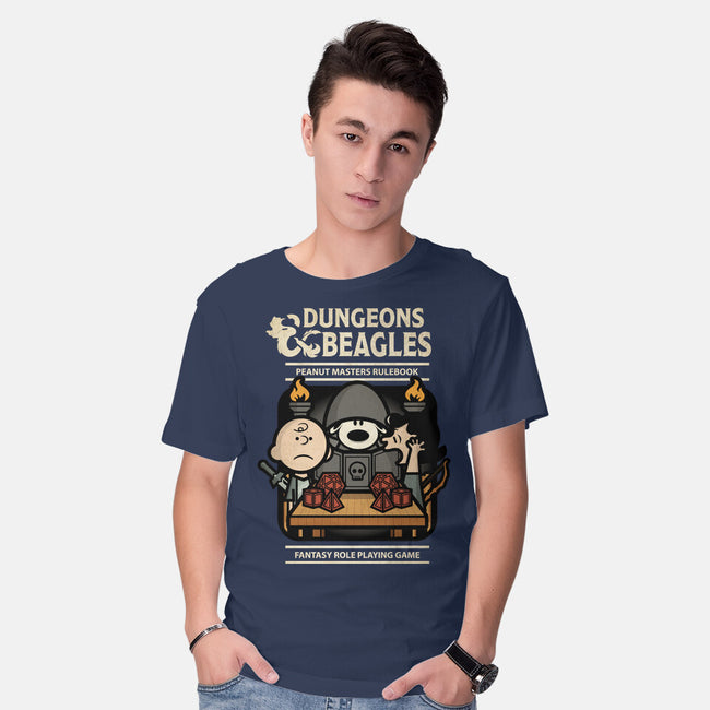 Dungeons and Beagles-mens basic tee-jrberger