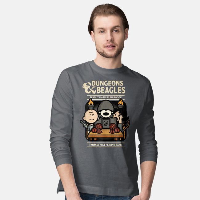 Dungeons and Beagles-mens long sleeved tee-jrberger