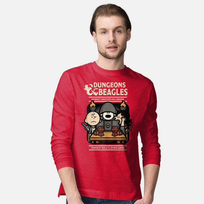 Dungeons and Beagles-mens long sleeved tee-jrberger