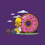 Homernuts-mens premium tee-Barbadifuoco