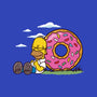 Homernuts-unisex zip-up sweatshirt-Barbadifuoco
