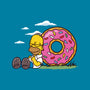 Homernuts-none removable cover w insert throw pillow-Barbadifuoco