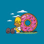 Homernuts-none glossy sticker-Barbadifuoco