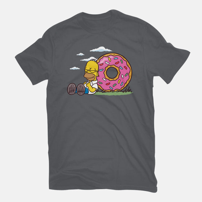 Homernuts-unisex basic tee-Barbadifuoco