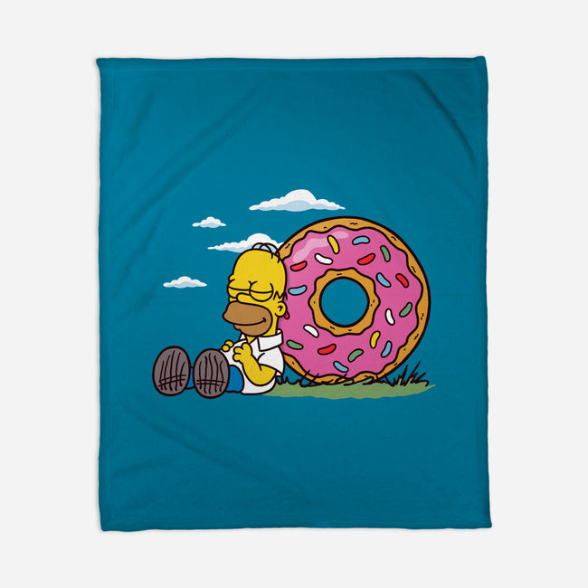 Homernuts-none fleece blanket-Barbadifuoco