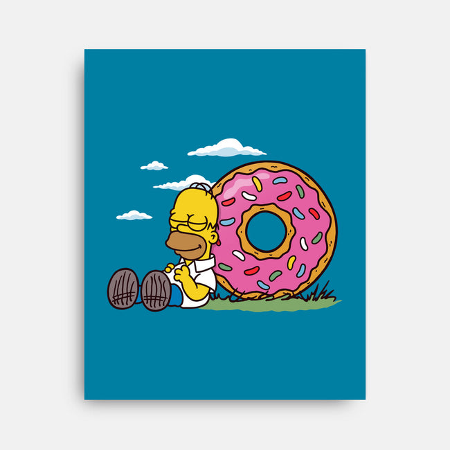 Homernuts-none stretched canvas-Barbadifuoco