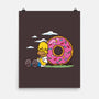 Homernuts-none matte poster-Barbadifuoco