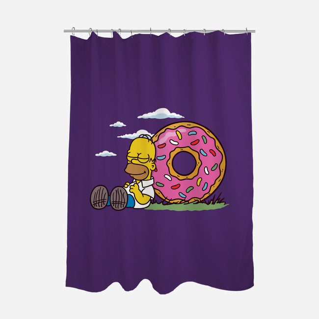 Homernuts-none polyester shower curtain-Barbadifuoco