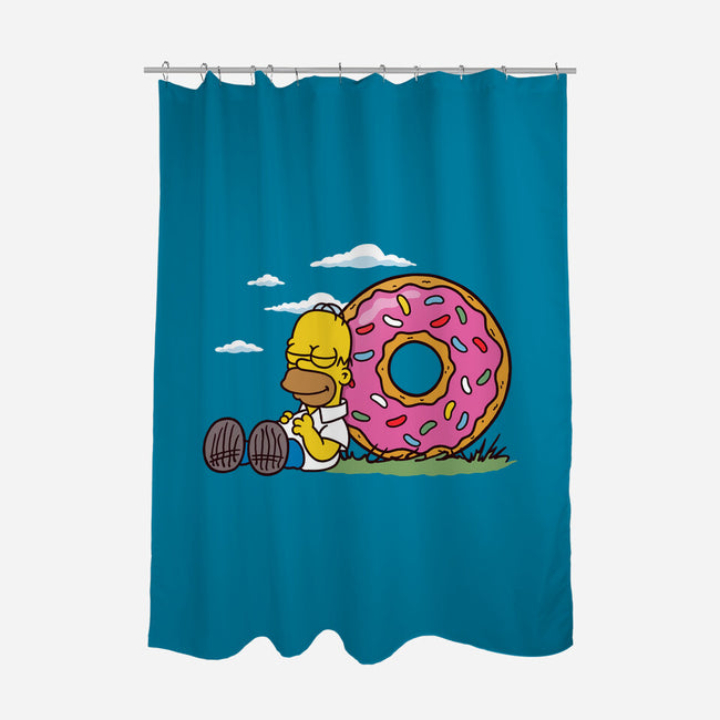 Homernuts-none polyester shower curtain-Barbadifuoco