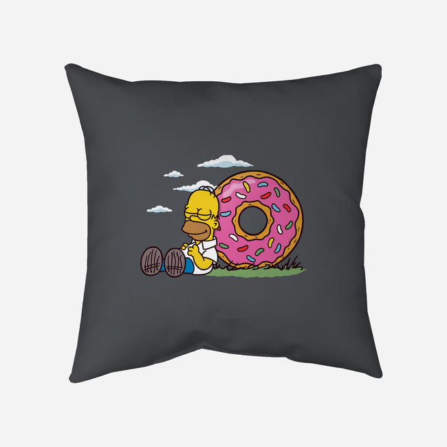 Homernuts-none removable cover w insert throw pillow-Barbadifuoco