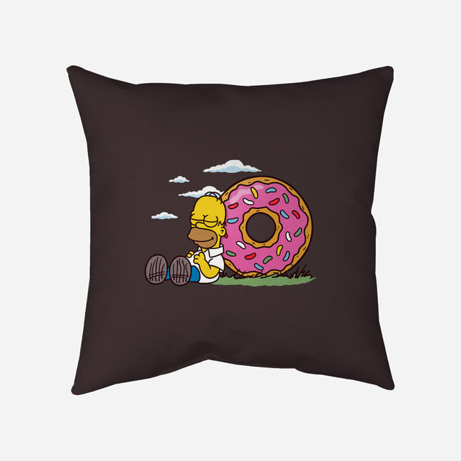 Homernuts-none removable cover w insert throw pillow-Barbadifuoco