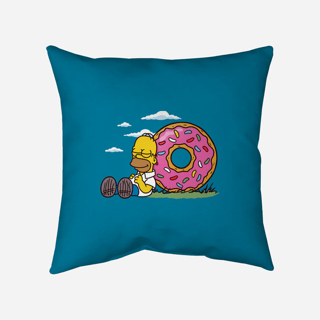 Homernuts-none removable cover w insert throw pillow-Barbadifuoco