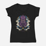 Psionic Aberration-womens v-neck tee-Logozaste