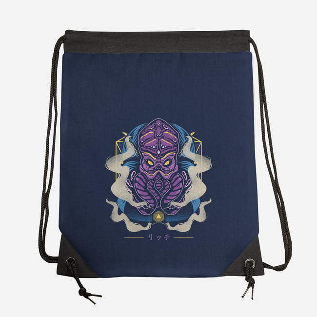 Psionic Aberration-none drawstring bag-Logozaste