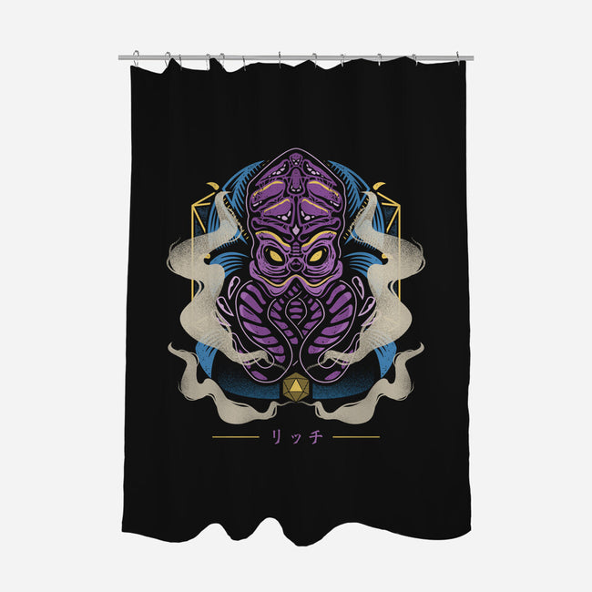 Psionic Aberration-none polyester shower curtain-Logozaste