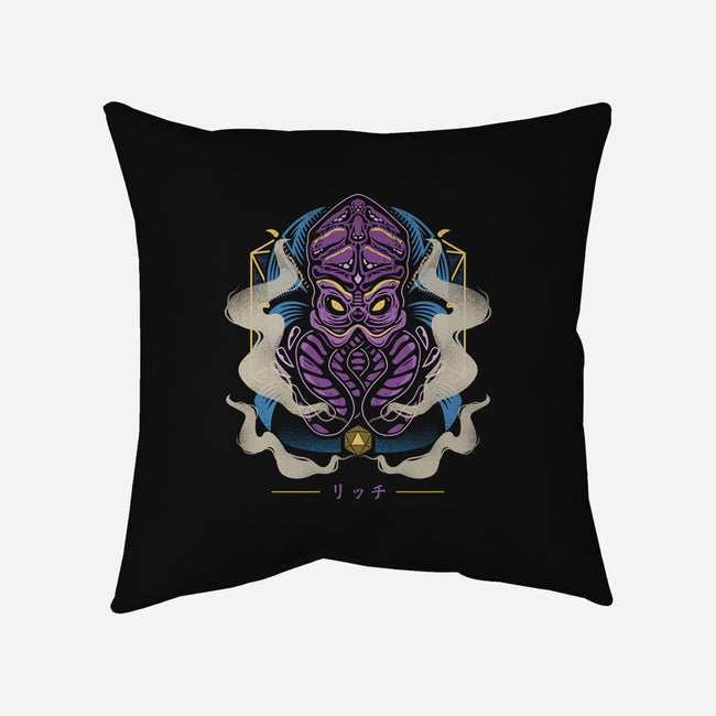 Psionic Aberration-none removable cover w insert throw pillow-Logozaste