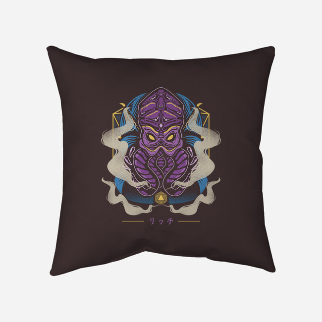 Psionic Aberration-none removable cover w insert throw pillow-Logozaste