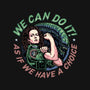 As If We Have A Choice-none removable cover w insert throw pillow-momma_gorilla