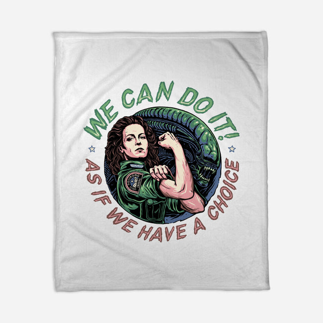 As If We Have A Choice-none fleece blanket-momma_gorilla