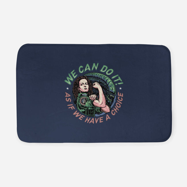 As If We Have A Choice-none memory foam bath mat-momma_gorilla