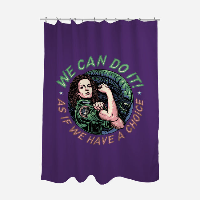 As If We Have A Choice-none polyester shower curtain-momma_gorilla