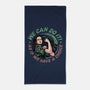 As If We Have A Choice-none beach towel-momma_gorilla
