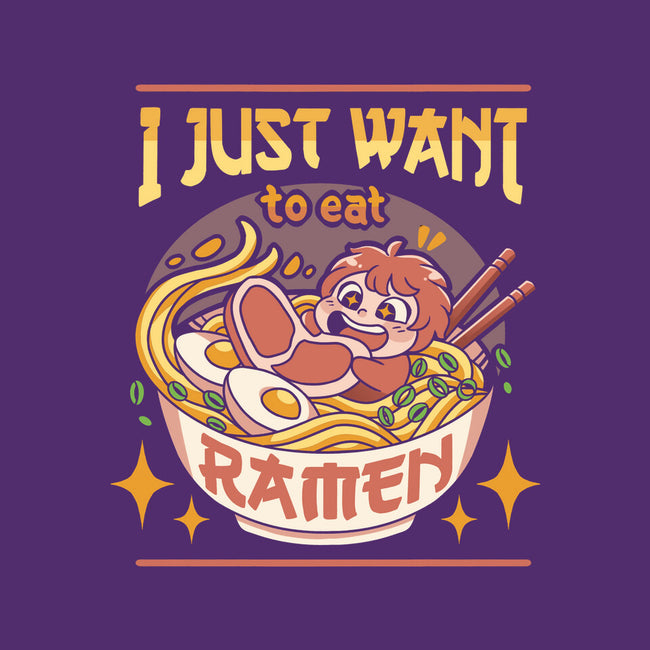 Just Want Ramen-unisex kitchen apron-Zaia Bloom