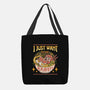 Just Want Ramen-none basic tote bag-Zaia Bloom