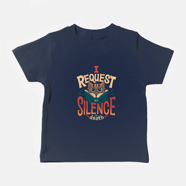 I Request Silence-baby basic tee-Snouleaf