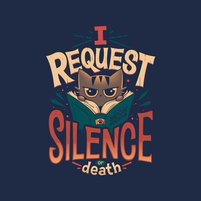 I Request Silence-none glossy sticker-Snouleaf