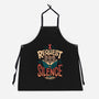I Request Silence-unisex kitchen apron-Snouleaf