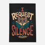 I Request Silence-none outdoor rug-Snouleaf