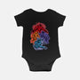 Colorful Turtles-baby basic onesie-nickzzarto