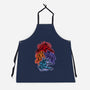 Colorful Turtles-unisex kitchen apron-nickzzarto