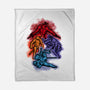 Colorful Turtles-none fleece blanket-nickzzarto