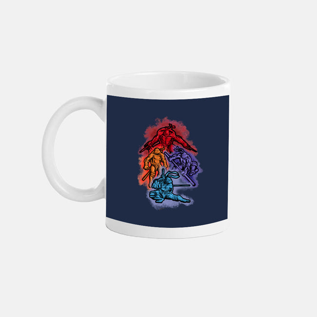 Colorful Turtles-none mug drinkware-nickzzarto