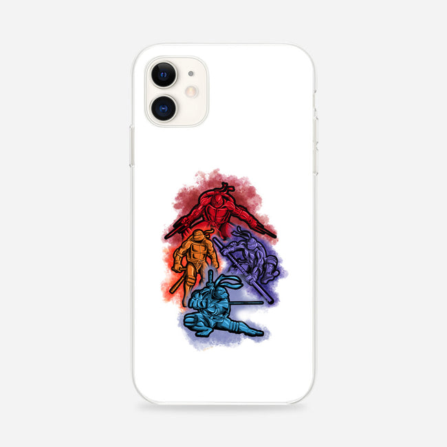 Colorful Turtles-iphone snap phone case-nickzzarto